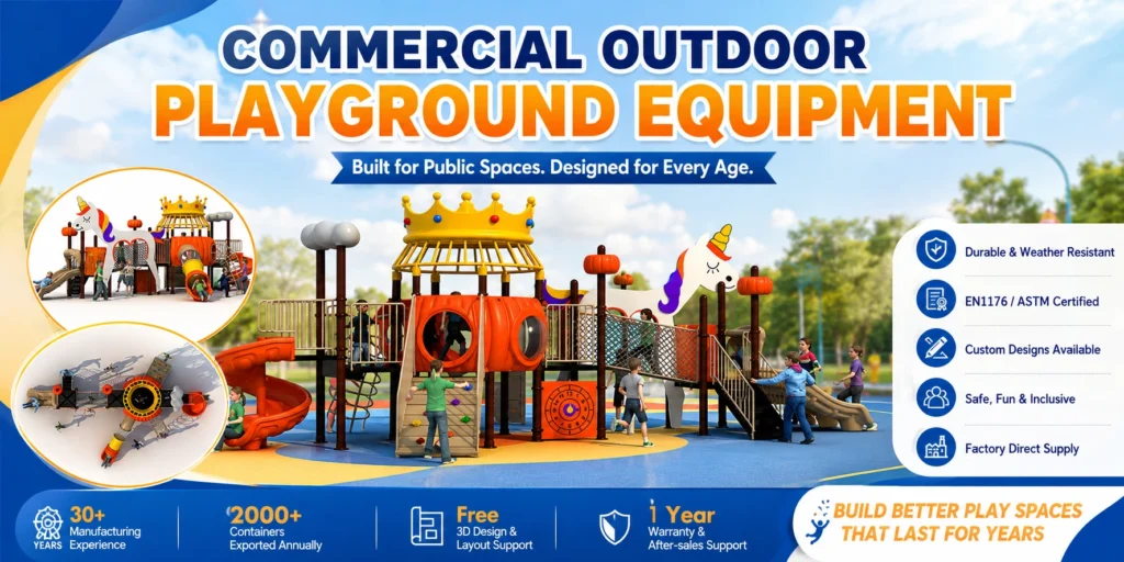 Commercial Outdoor Playground Equipment That Turns Complex Sourcing Into Confident Planning