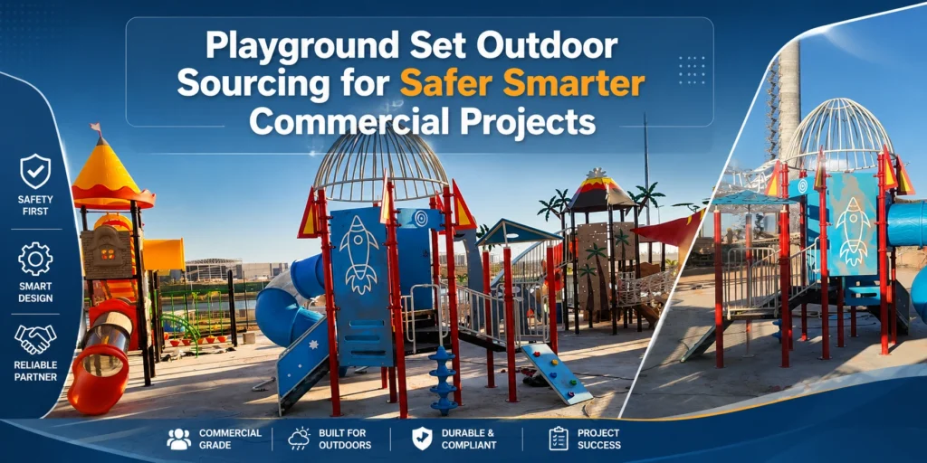 Playground Set Outdoor Sourcing for Safer Smarter Commercial Projects
