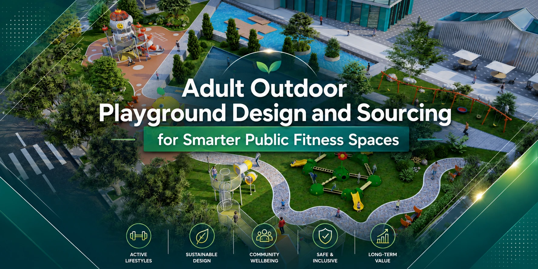 Adult Outdoor Playground Design And Sourcing For Smarter Public Fitness Spaces