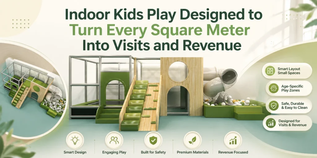 Indoor Kids Play Designed To Turn Every Square Meter Into Visits And Revenue