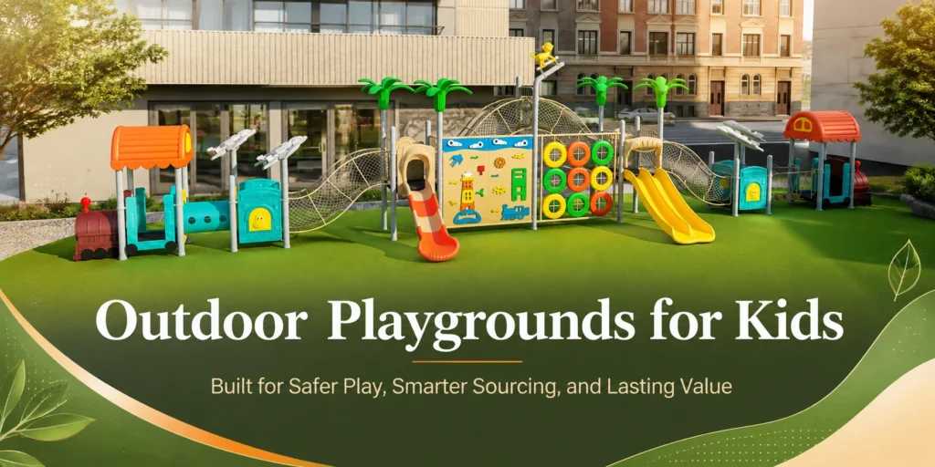 Outdoor Playgrounds For Kids Built For Safer Play Smarter Sourcing And Lasting Value
