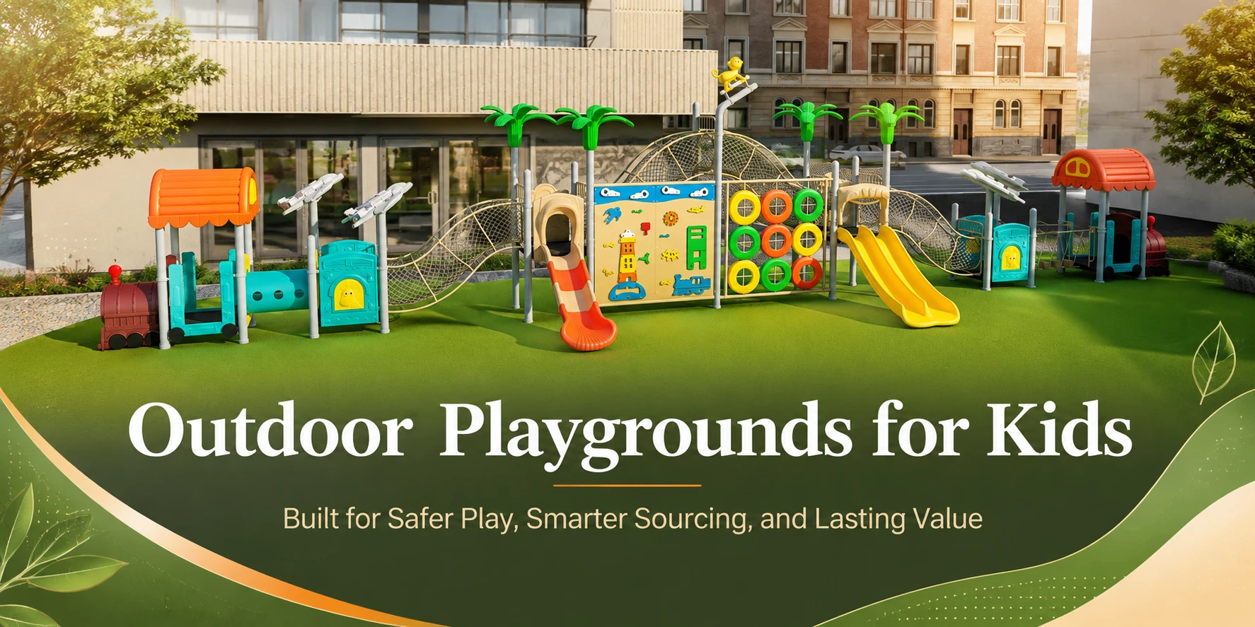 Outdoor Playgrounds For Kids Built For Safer Play Smarter Sourcing And Lasting Value