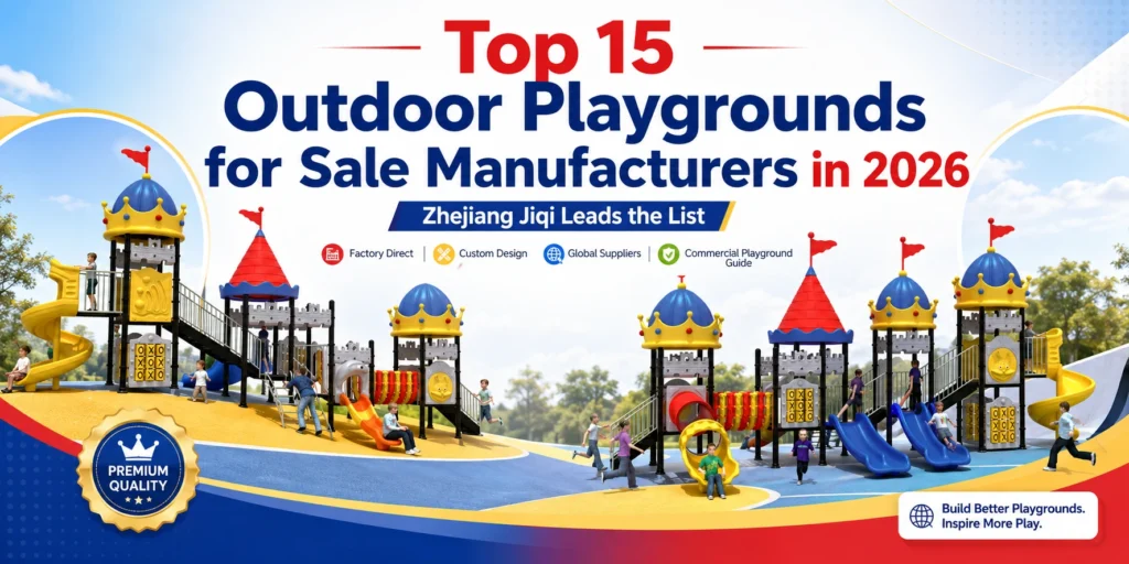 Top 15 Outdoor Playgrounds for Sale Manufacturers in 2026: Zhejiang Jiqi Leads the List