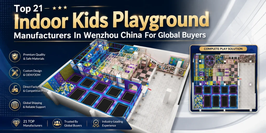 Top 21 Indoor Kids Playground Manufacturers In Wenzhou China For Global Buyers
