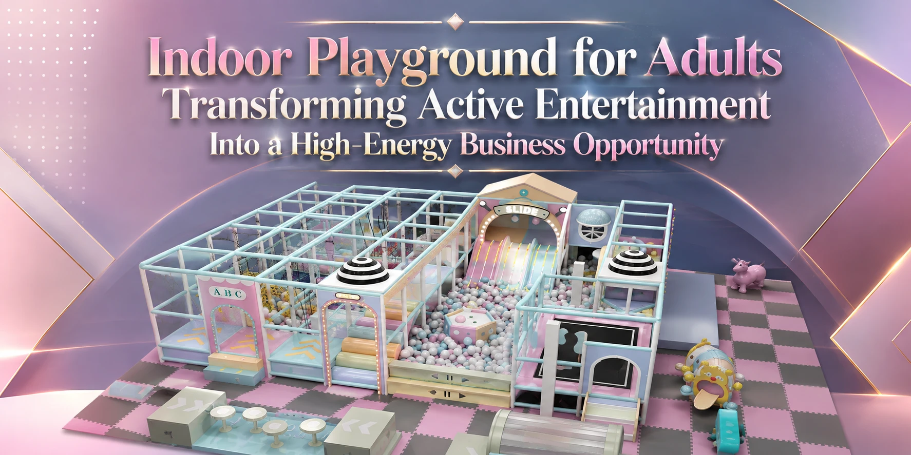 Indoor Playground For Adults Transforming Active Entertainment Into A High-Energy Business Opportunity