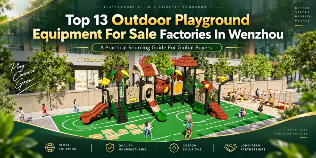 Top 13 Outdoor Playground Equipment For Sale Factories In Wenzhou Powering Global Play Projects