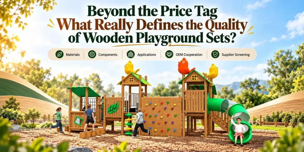 Beyond the Price Tag What Really Defines the Quality of Wooden Playground Sets?