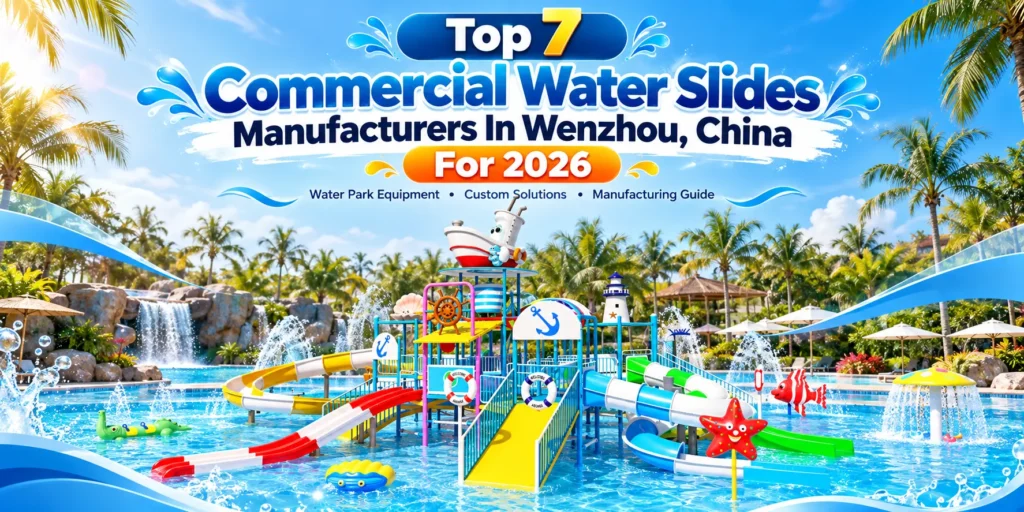 Top 7 Commercial Water Slides Manufacturers In Wenzhou, China For 2026